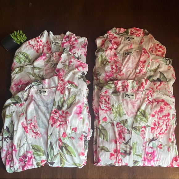 Show Me Your MuMu Floral Brie Robe Lot Bundle Set of 6 - Picture 1 of 8